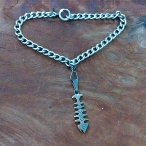 Antique Vintage Sterling Silver Charm Bracelet